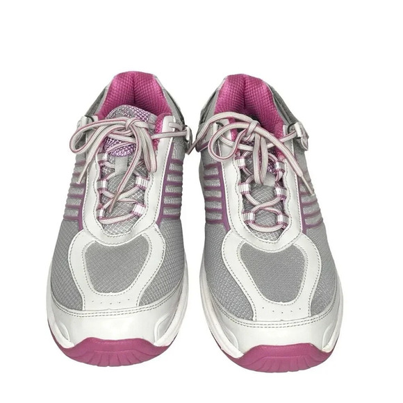 Orthofeet Biofit Womens Verve Orthopedic Athletic Shoes Grey Fuchsia Size 11.5 - Picture 8 of 13